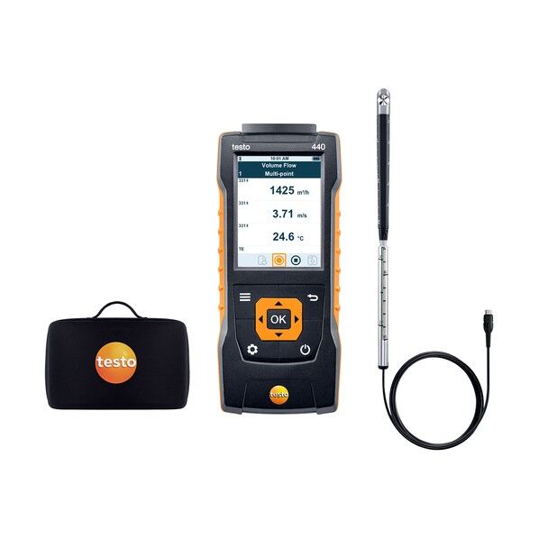 テストー TESTO440 16mmベーン式風速計セット
