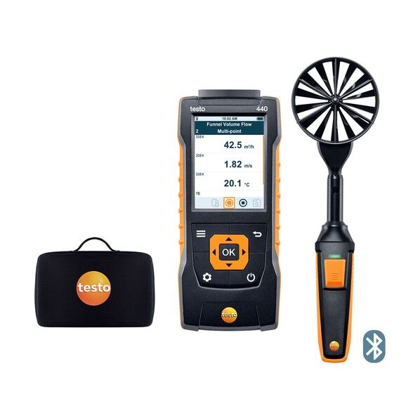 100mmベーン式風速計 testo 440