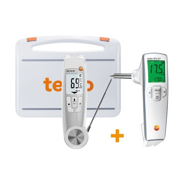 食用油テスター testo 270＋testo 104-IR BTセット  0563 0102 1S...