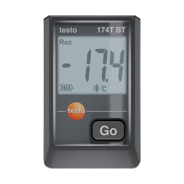  温度データロガー（Bluetooth） testo 174T BT（黒） 0572 1742 02...