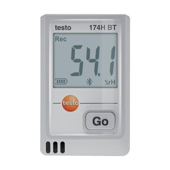  温湿度データロガー（Bluetooth） testo 174H BT（白） 0572 1743 01 1台...