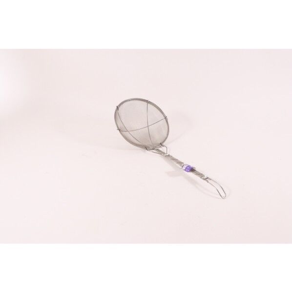 (上)手編かす揚 11cm(32メッシュ) 外径×柄長mm:φ110×200 1点