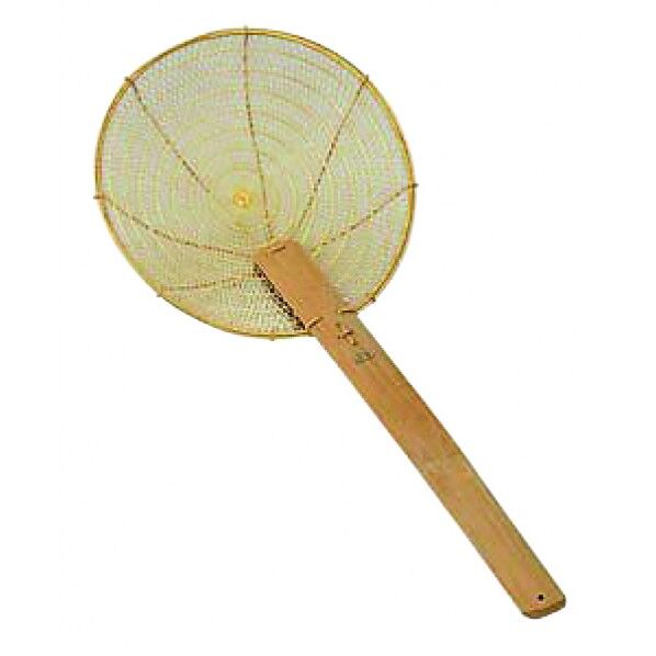 真鍮油こしそば揚 27cm 外径×柄長mm:φ270×330 1点