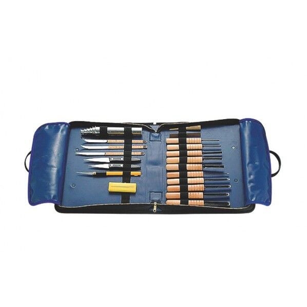 中華細工セット 19PC 右用 ケース 縦×横×高さmm:330×270×H45 1点