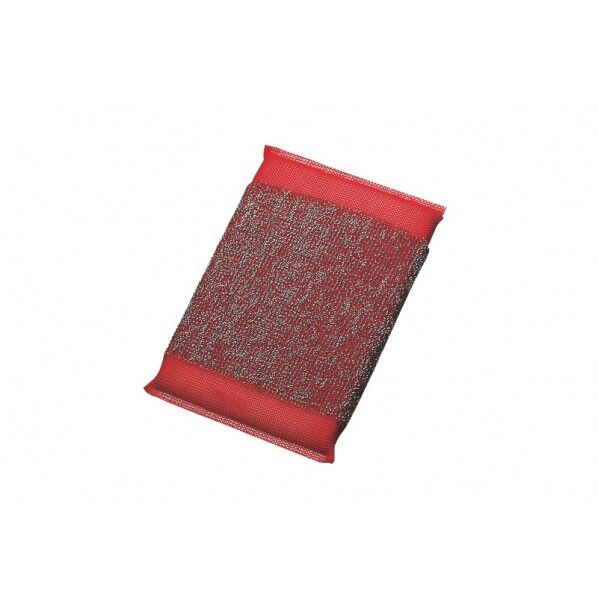 メタルクリーン スポンジ 赤 外寸縦×横×高さmm:145×90×H20 1点