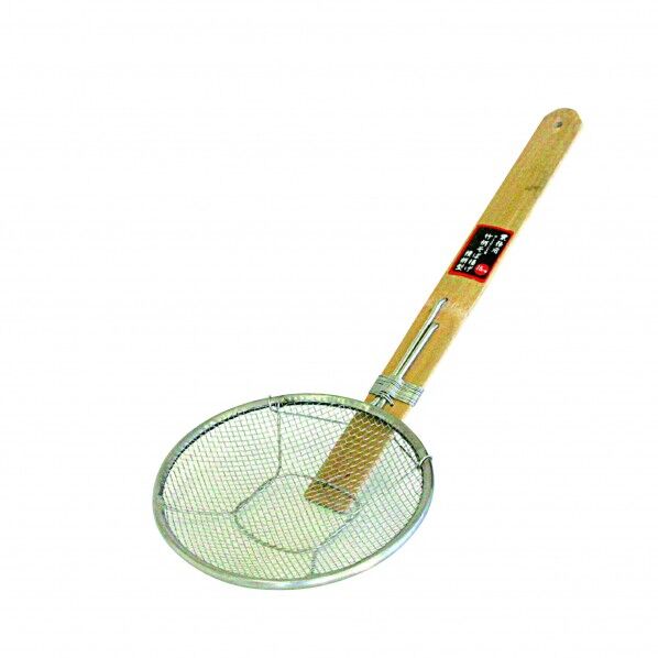 SD 18-8竹柄そば揚げ 横型 18cm 外径×柄長mm:φ180×295 1点