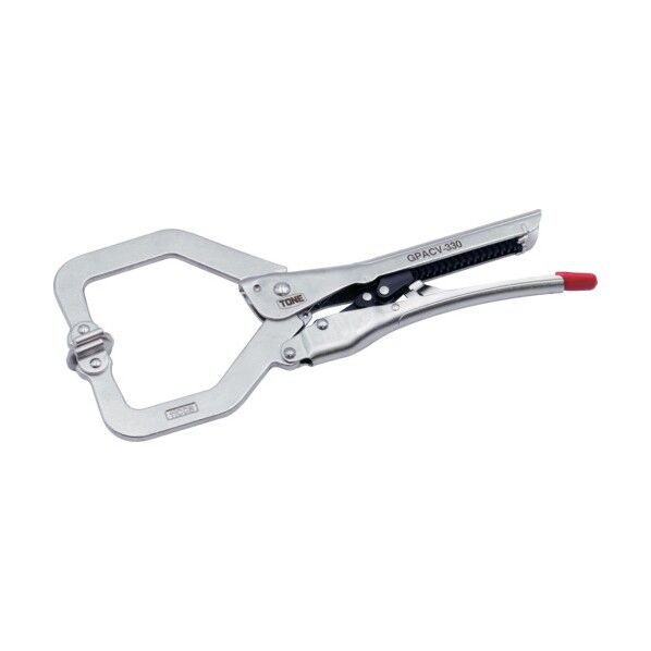 TONE(トネ) オートグリッププライヤ C型スイベル 330mm GPACV-330 1個...