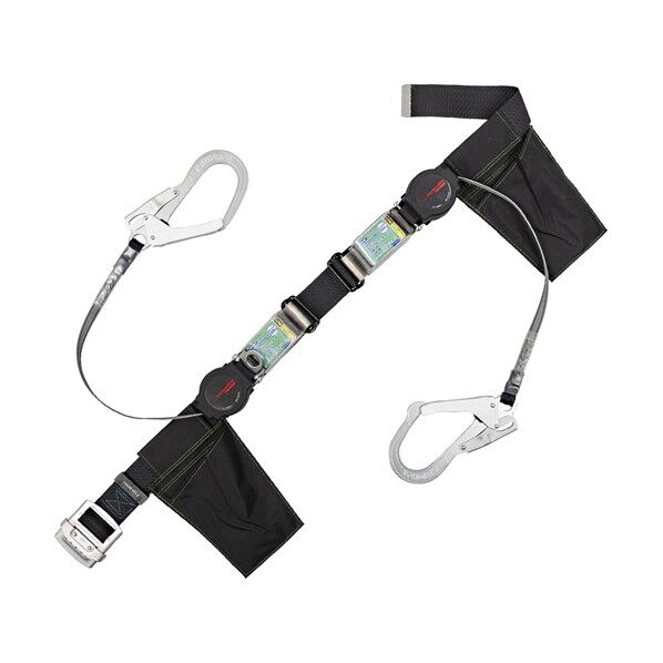胴ベルト型墜落制止用器具 2丁掛けセット仕様