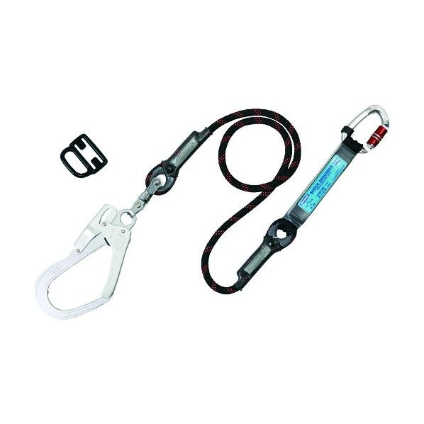 ハーネス用ランヤード 300 x 150 x 70 mm 740.0G 黒 THL-GB93SV-21KS-BK-R23-BP