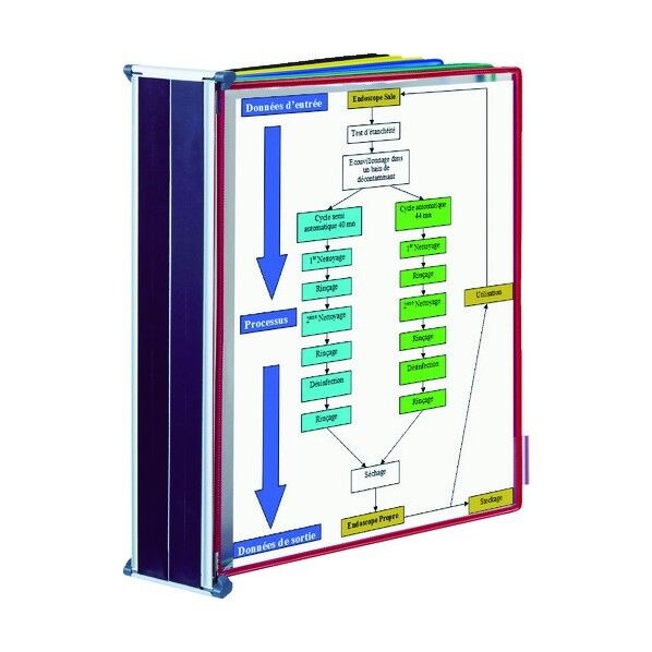 掲示用ファイルスタンド(磁石タイプ)