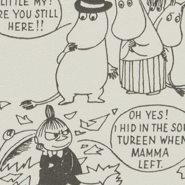 壁紙 ファイン MOOMIN ムーミン BUILDS A HOUSE