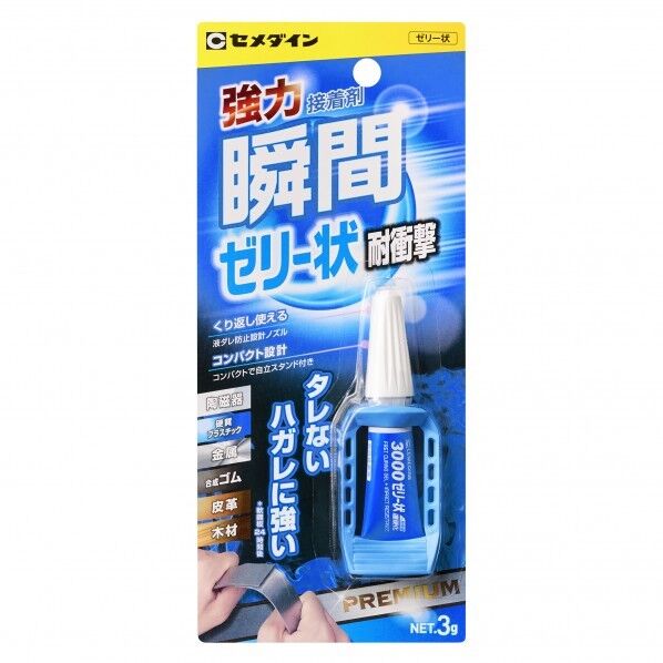 瞬間接着剤3000ゼリー状速硬化 p3g CA-154 1本