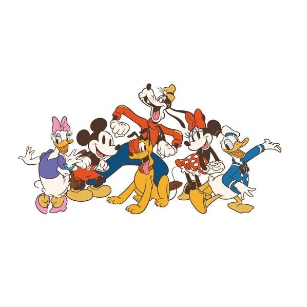 デジタルプリント壁紙 ファイン ハイグラフィカ  ディズニー ミッキー&フレンズデザイン