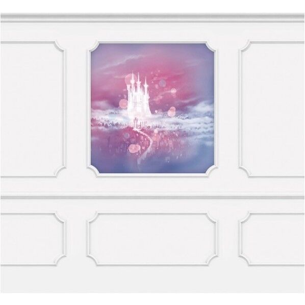 デジタルプリント壁紙 ファイン ハイグラフィカ ディズニー シンデレラデザイン ホワイト