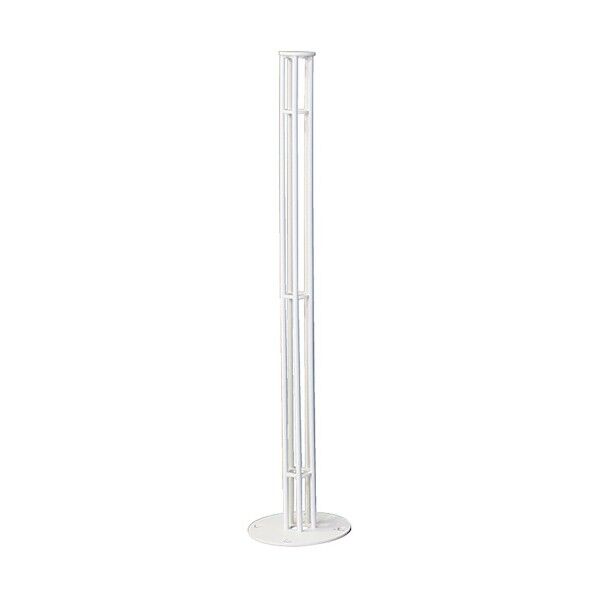 ※法人専用品※カネソウ スチール製アレンジポスト 丸棒タイプ 白 RING0785-RB-AR-WT 0...