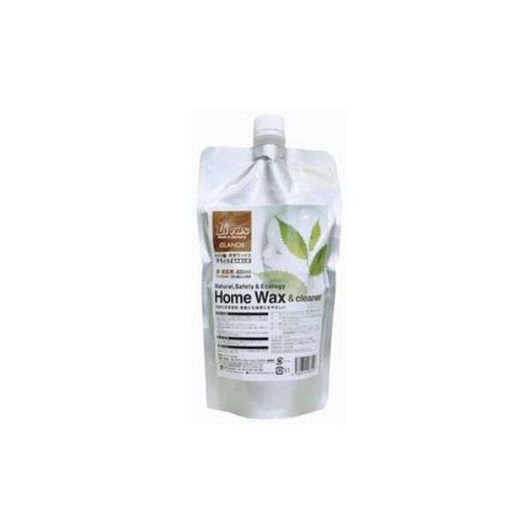 自然健康塗料天然植物性クリーナー&ワックスグラノス(木部用) クリア 0.4L 400ml 559-0.4 1本