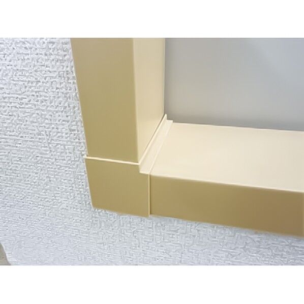 居室窓枠カバー100 ウッドベージュ MDC1WBG 1本