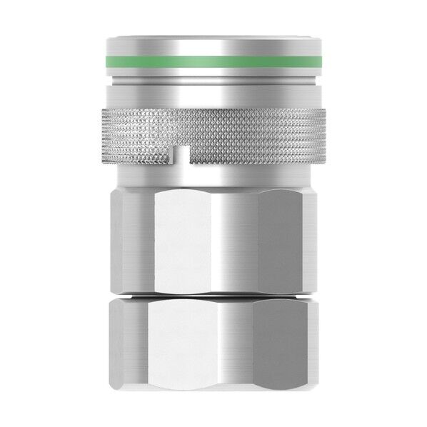 ノン･ドリップカップリング（ソケット）呼径19mm ステンレス製 バルブなし G1メネジ FPM