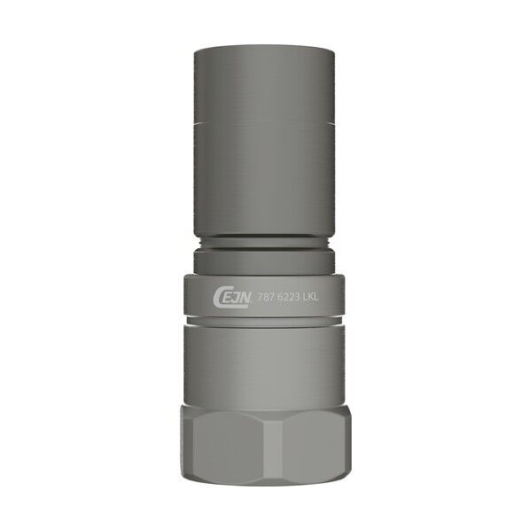 セインジャパン ウルトラフローニップル（プラグ）呼径20mm アルミ製 G1 1/4メネジ EPDM 10-787-6224...