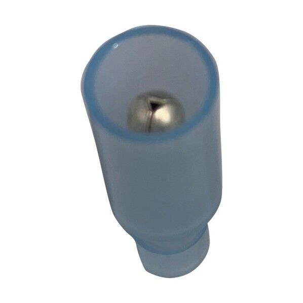 ナイロン完全絶縁被覆付オス型ギボシ端子 電線サイズ:AWG16~14/1.25~2sq 端子幅3.9mm EBNF14-4FIM-Q 25個
