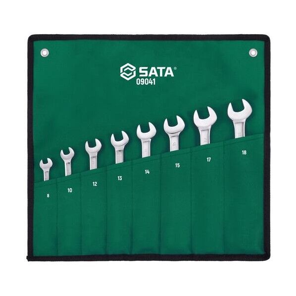 SATA コンビネーションラチェットレンチセット(8点) 09041 1S