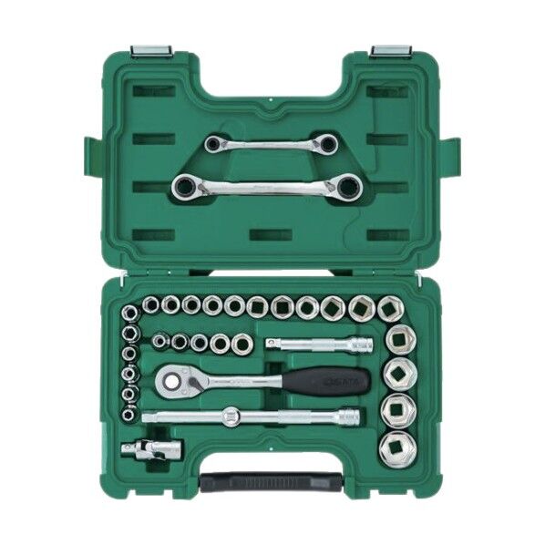 SATA 6角ソケットレンチセット 差込角12.7mm(33点) 09099 1S