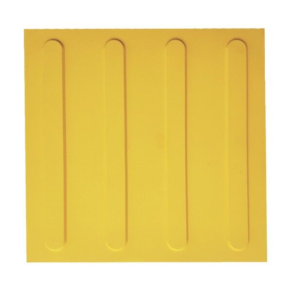 点字タイル ライン(誘導/進め) 300×300mm 黄 J2350-ST 10枚