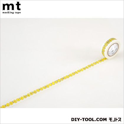ミナペルホネンchoucho・yellow 15mm×10m MTMINA03 1巻