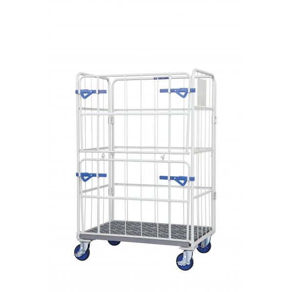 カーゴプレスタ(折りたたみカゴ車)ダブルゲート仕様 WKP-1180WG