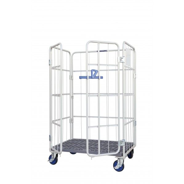 カーゴプレスタ(折りたたみカゴ車)観音扉仕様 WKP-1180KT