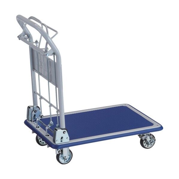 ドンキーカート (ハンド式 ピン式4輪ストッパー付) 折りたたみハンドルタイプ