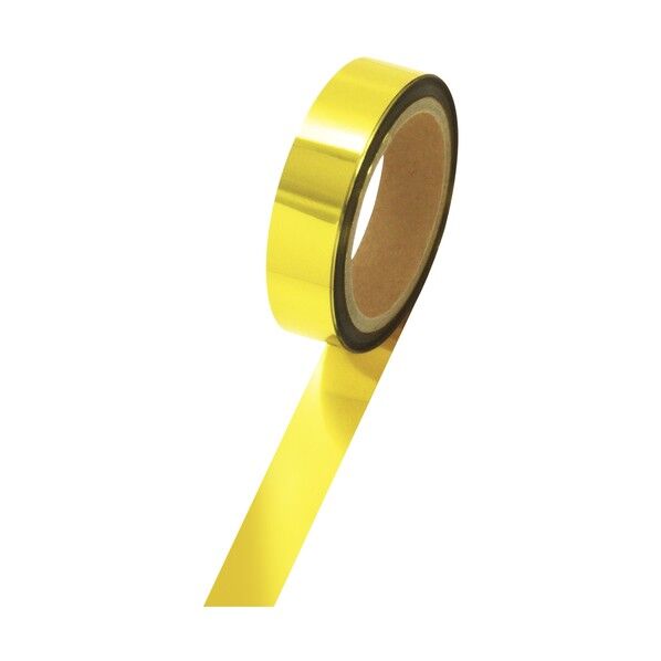 メッキテープ 金 幅25mm長さ50m 40-4483 1巻