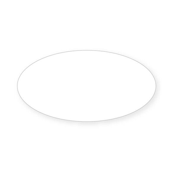 アドテープ 楕円 透明 大 21-112 500片袋