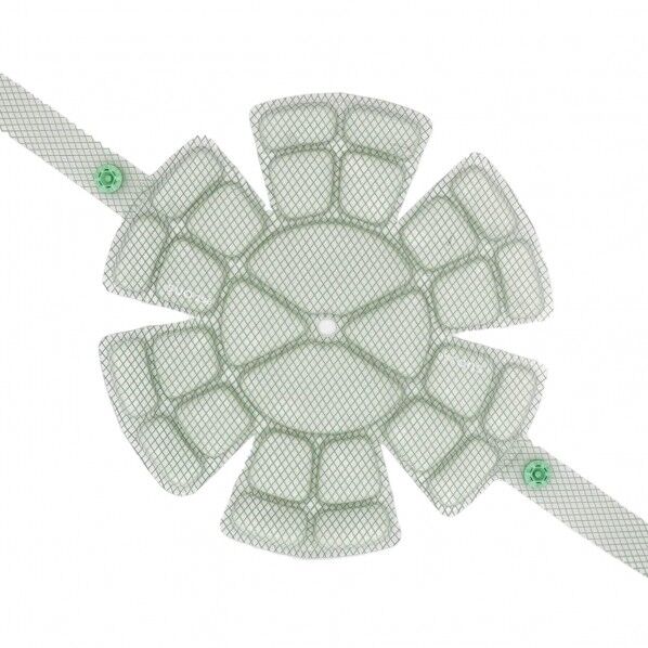 SUO 256 ICE MET ヘルメット用アイス Sサイズ ライトグレー