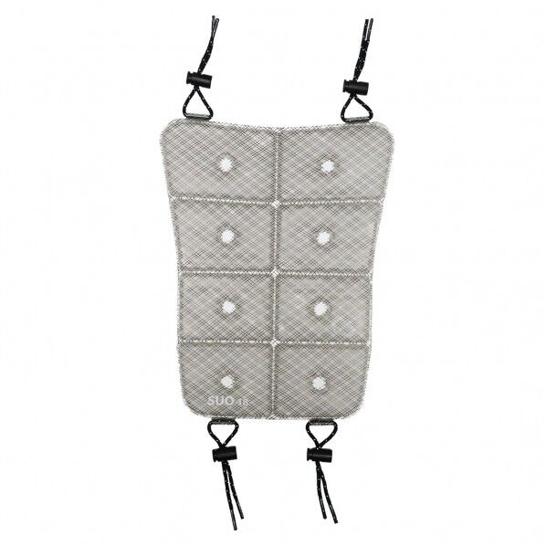 SUO18°ICE Cool Ruckプラス グラデチェック フリーサイズ ブラック