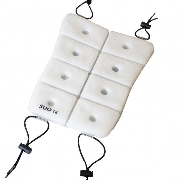 SUO18°ICE Cool Ruckプラス グラデチェック フリーサイズ ホワイト