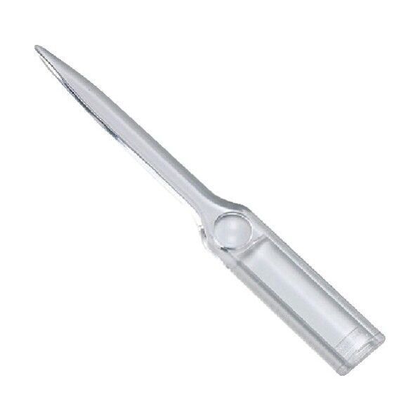 ルーペ付ペーパーナイフ