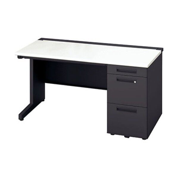 両袖デスク ロングレール仕様 XEHH147H-S-BH 1点