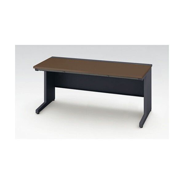 平デスク(浅型引出し仕様) XEHH167F-S-BWN 1点