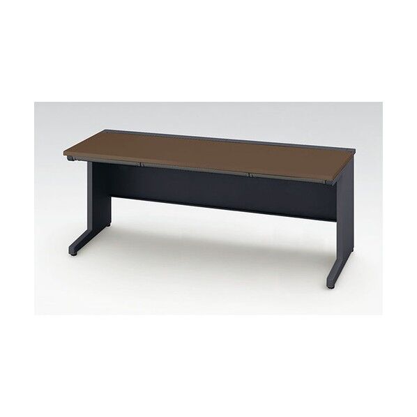 平デスク(浅型引出し仕様) XEHH187F-S-BWN 1点