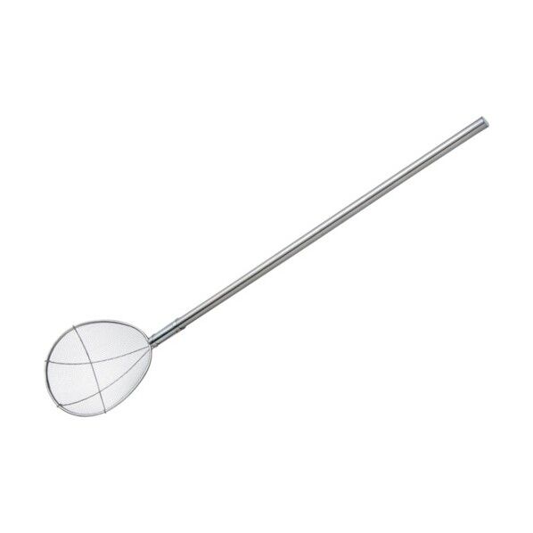 TS パイプ柄給食用スクイ網 スイノー型 特大 細目 柄長100cm 特大 柄長100cm ASI3614 1個