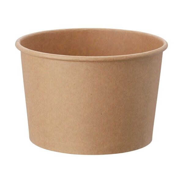 HEIKO 製菓資材 アイスカップ 16オンス(480ml)115-480 25個 クラフト 115×底径96×75mm 4501010 25点