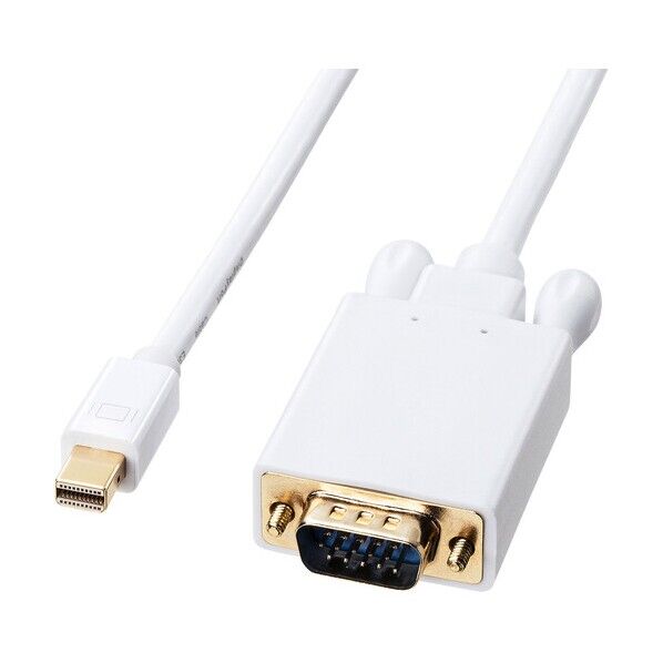 ※法人専用品※サンワサプライ ミニDisplayPort-VGA変換ケーブル 1m KC-MDPVA10 1セット...