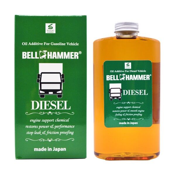  ディーゼル車用エンジンオイル添加剤 ベルハンマーディーゼル 450ml 0.45L 琥珀 BHDI01 0...