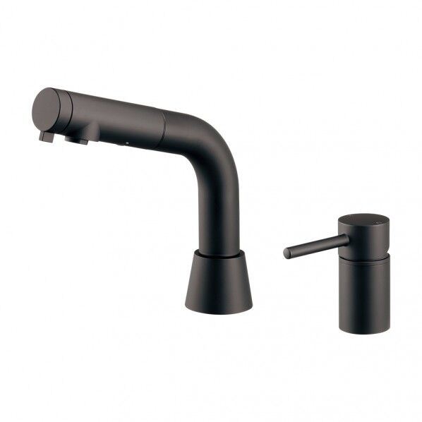 台付シングルレバー引出し混合栓