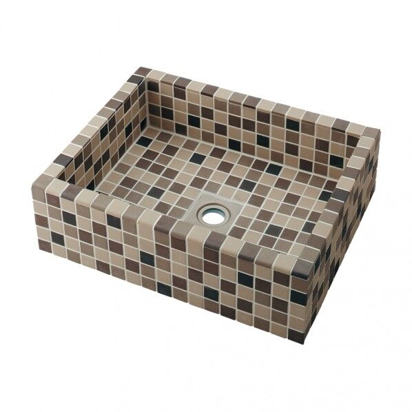 タイル貼り洗面器