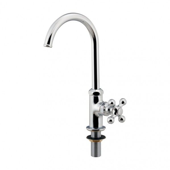 立形スワン水栓(凍結防止つき)