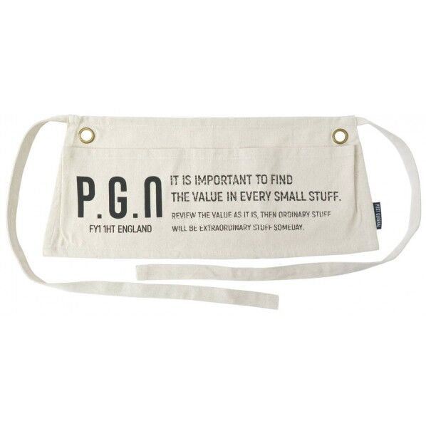 PG ワークエフﾟロン ショーティー オフホワイト