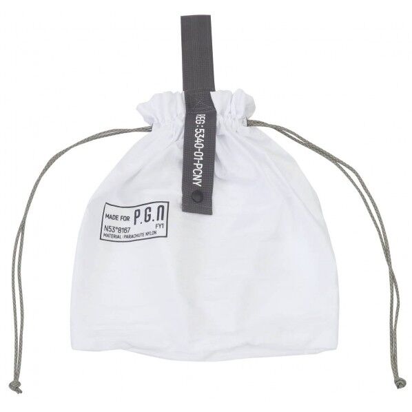 PG パッカブルパラシュートナイロンバッグ ホワイト