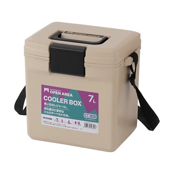 202872 クーラーボックス 7L ベージュ